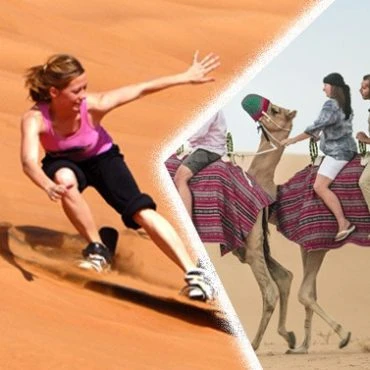 Sand Boarding & Camel Riding